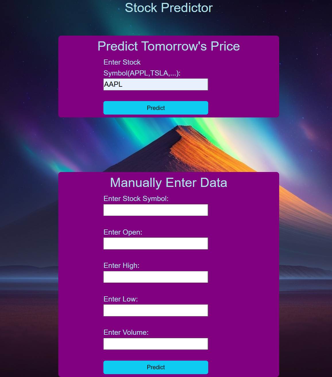Stock Price Prediction